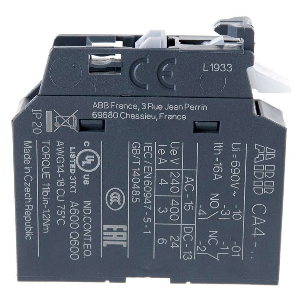 AF Contactor 4P AC/DC 9-38A