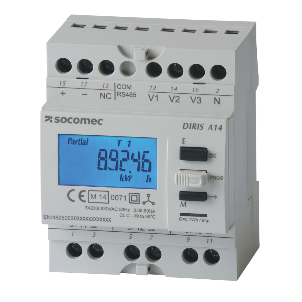 DIRIS A14 Многофункциональный анализатор сети 96*96 MID