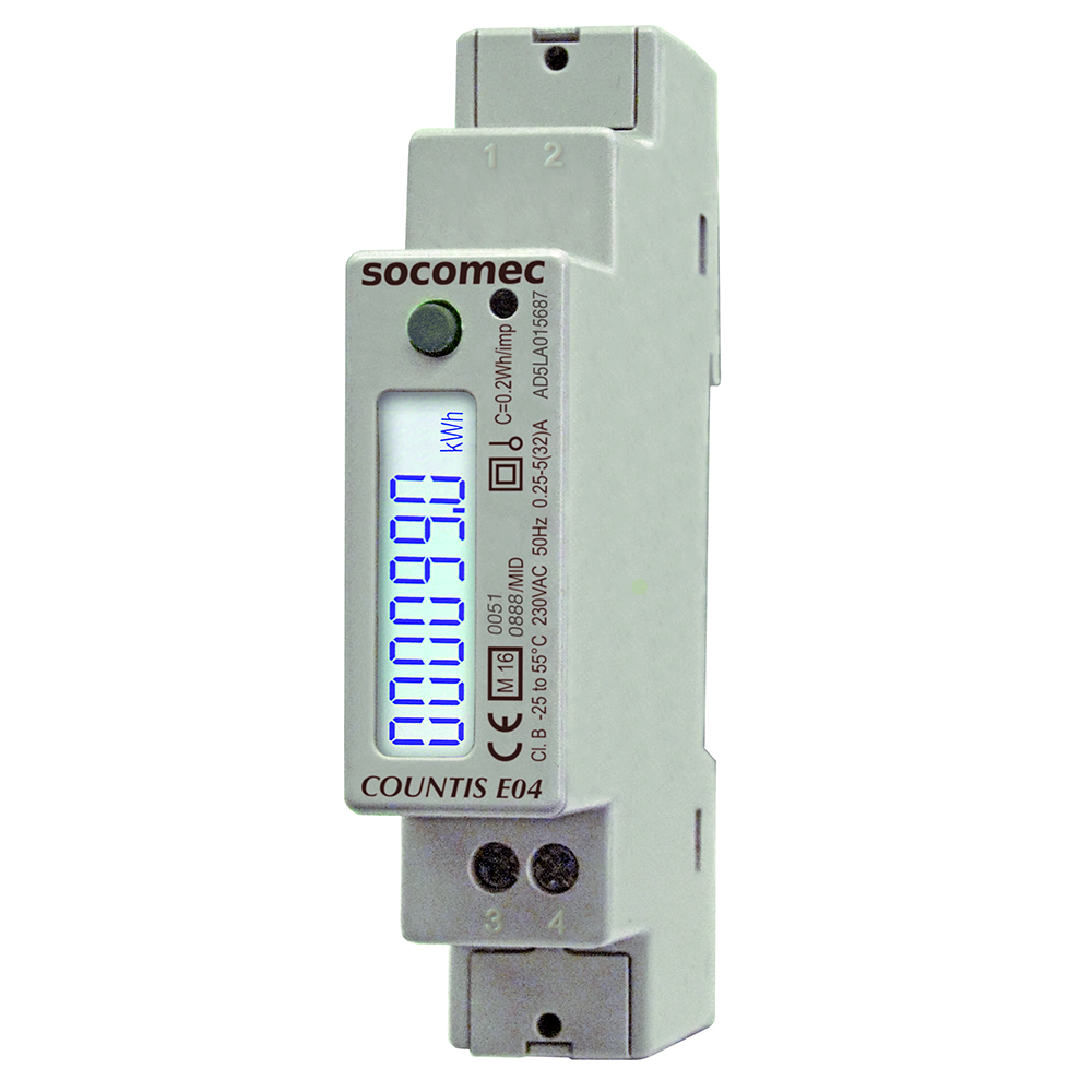 Счетчик электроэнергии COUNTIS E03 1PH 40A MODBUS