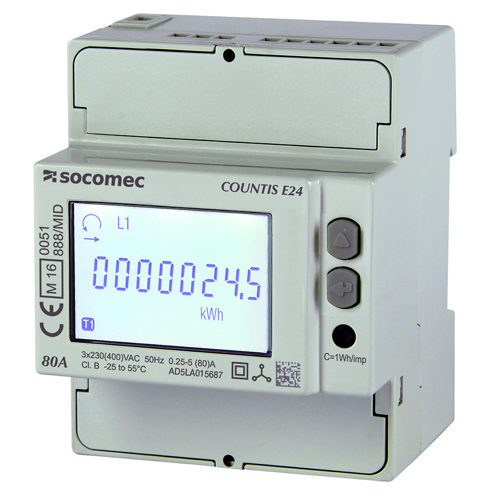 Счетчик электроэнергии COUNTIS E28 3PH 80A ETH MID