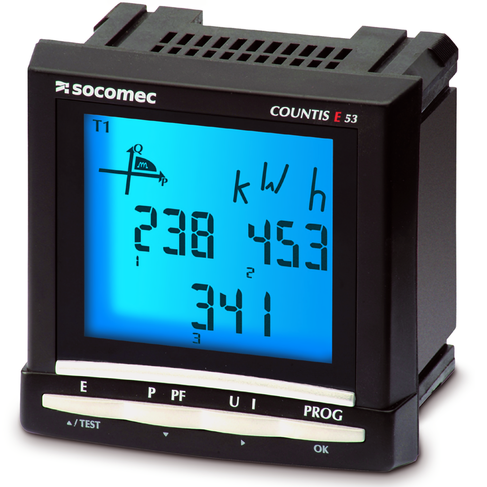 COUNTIS E53 Счетчик электроэнергии (400V; TC; RS485; 96x96)
