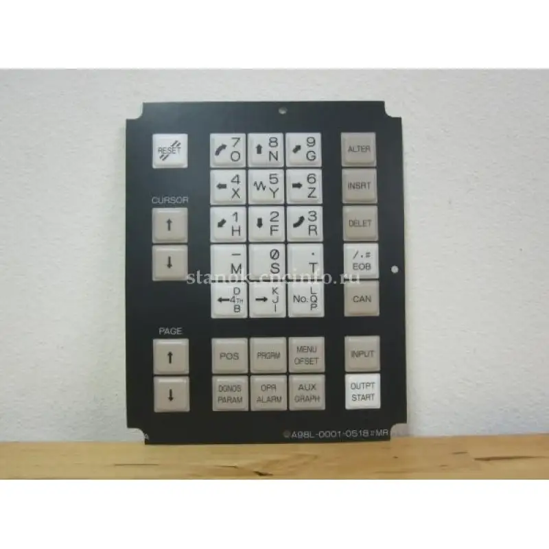 Клавиатура для станков с ЧПУ Fanuc A98L-0001-0518#MR