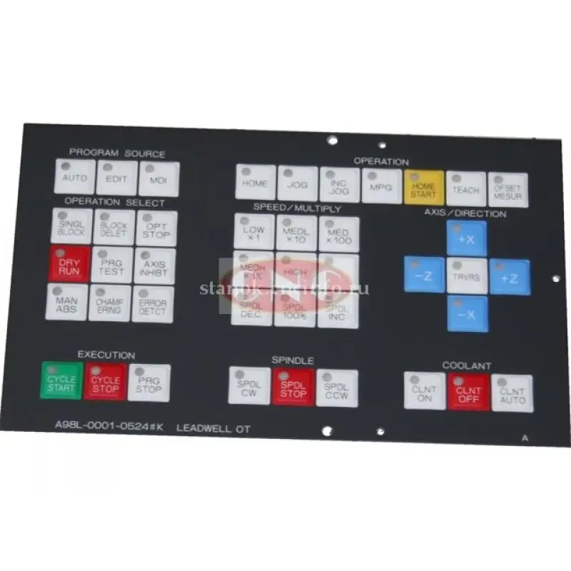 Клавиатура для станков с ЧПУ Fanuc A98L-0001-0524#K